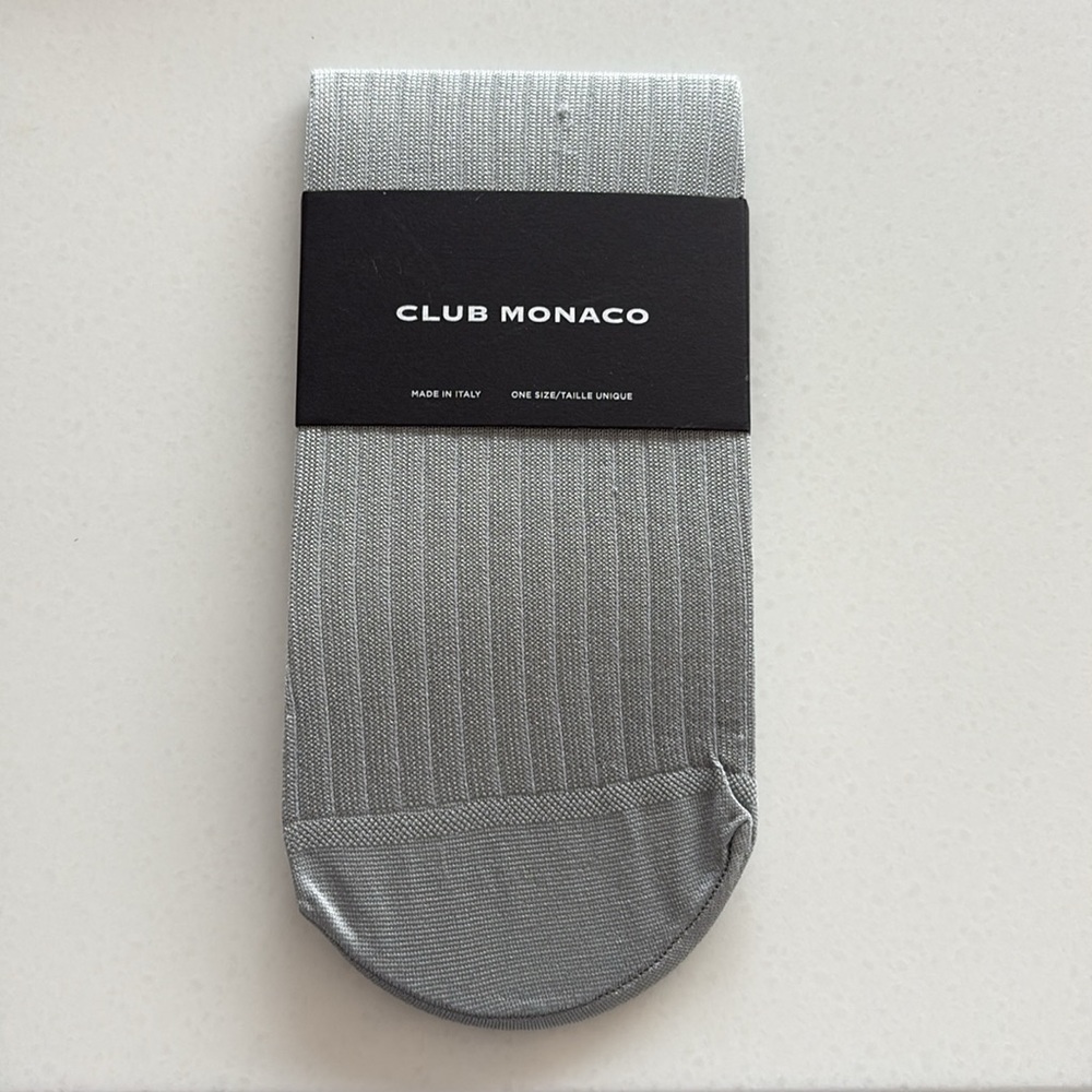 Club Monaco rib sock